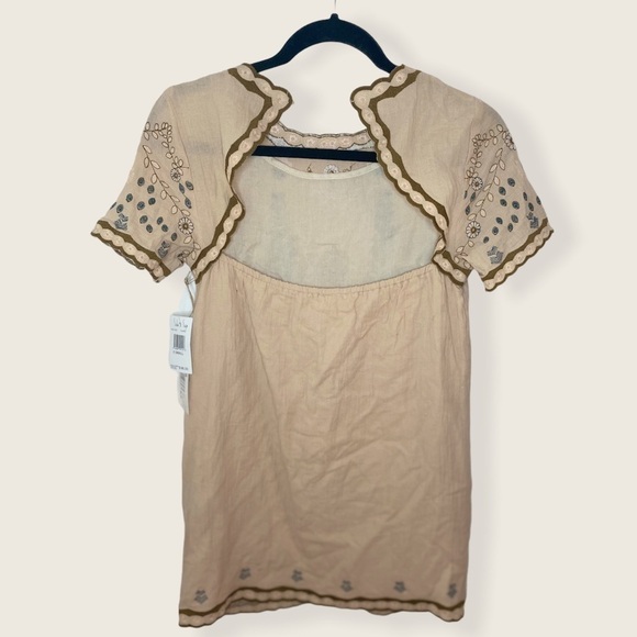 Sadie & Sage Embroidered Open-Back Mini Dress NWT - Picture 7 of 7